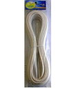 【新品】 OHM 配線用 ビニール平行線 白 6m 1500W (04-7470) wwzq1cm(3)