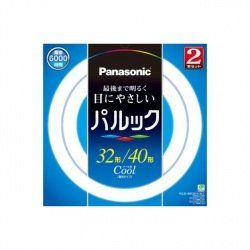 【商品名】パナソニック 丸形蛍光灯(FCL) パルック 32&amp;40W形 G10q クール色 2本入り FCL3240ECWX2KF【メーカー名】パナソニック(Panasonic)【メーカー型番】FCL3240ECWX2KF【ブランド名】パナソニック(Panasonic)【商品説明】パナソニック 丸形蛍光灯(FCL) パルック 32&amp;40W形 G10q クール色 2本入り FCL3240ECWX2KF本体サイズ:ガラス管径2.9cm×外径29.9cm(32W) ガラス管径2.9cm×外径37.3cm(40W)本体質量:0.218kg(32W) 0.266(40W)当店では初期不良に限り、商品到着から7日間は返品を 受付けております。・通常3日〜5日でお届けできます。万が一、品切れの場合は2週間程度でお届け致します。　