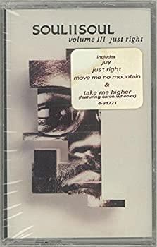 【中古】【非常に良い】Volume III: Just Right［カセット］