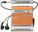 【中古】【非常に良い】SONY MZ-N910 D MDウォークマン (オレンジ)