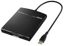 【中古】【非常に良い】I-O DATA USB-FDX1BK USB 2.0 FullSpeed対応 1倍速 FDドライブ