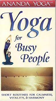 【中古】(未使用・未開封品)Yoga for Busy People: Short Routines for Calmness, Vitality and Harmony [VHS]