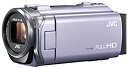 【中古】【非常に良い】JVCKENWOOD JVC ビデオカメラ EVERIO 内蔵メモリー32GB バイオレット GZ-E765-V(2)