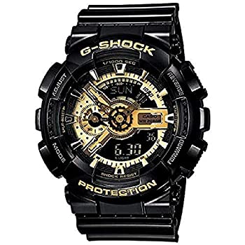 【中古】【非常に良い】CASIO[カシオ] MODEL NO.ga110gb-1a G-SHOCK (GA-110GB-1A） ゴールド×ブラック 腕時計 ウオッチ [並行輸入品]