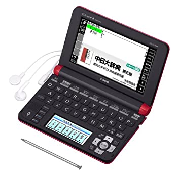 【中古】カシオ 電子辞書 エクスワード 中国語モデル XD-U7300RD レッド