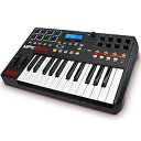 【中古】【非常に良い】AKAI professional アカイ MIDIキーボード 25鍵 MPK225 AP-CON-022