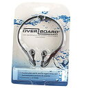 【中古】【非常に良い】OverBoard(オーバーボード) プロスポーツ ウォータープルーフ ヘッドフォン ブラック OB1063BLK