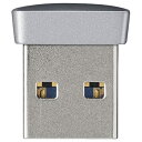 【中古】BUFFALO USB3.0対応 マイクロUSBメモリー 64GB シルバー RUF3-PS64G-SV
