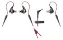 【中古】【非常に良い】audio-technica SONICSPORT カナル型イヤホン 防水仕様 スポーツ向け レッド ATH-SPORT3 RD(2)