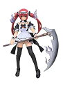 【中古】【非常に良い】海洋堂 レガシーOFリボルテック クイーンズブレイド 冥土へ誘うものアイリ 約135mm ABS&PVC製 塗装済み可動フィギュア LR-017