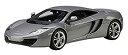 【中古】【非常に良い】AUTOart 1/43 マクラーレン MP4-12C (シルバー) 完成品
