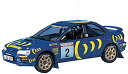 【中古】ハセガワ 1/24 スバル インプレッサ 1993 RAC ラリー #CR17(3)