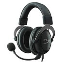 【中古】HyperX Cloud II ゲーミング ヘッドセット 7.1バーチャルサラウンドサウンド対応 USBオーディオコントロールボックス付属 ガンメタル KHX-HS
