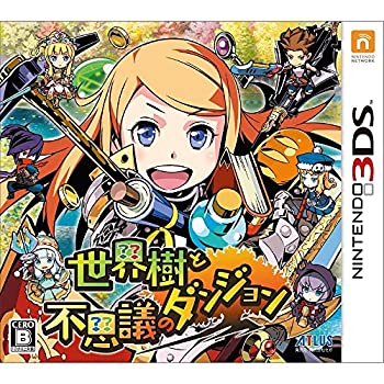 【中古】3DS 世界樹と不思議のダンジョン 先着購入2大特典:マル勝スーパーファミコン2015復活版+サントラCD ラフスケッチVer. 付
