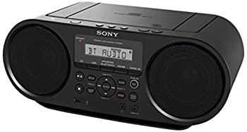 【中古】【非常に良い】Sony ポータブルBluetoothデジタルターナー AM/FM CDプレーヤー メガ低音反射ステレオサウンドシステム