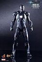 【中古】【ムービー・マスターピース】アベンジャーズ 1/6スケールフィギュア アイアンマン・マーク7(ステルス版)(アベンジャーズ200%ホットトイズ限定)(3)