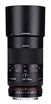 【中古】【非常に良い】SAMYANG 単焦点マクロレンズ 100mm F2.8 MACRO キヤノン EOS用 フルサイズ対応 884093