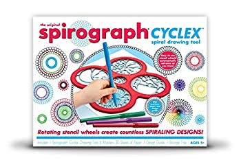 【中古】spirograph らくらく・くるくる螺旋引きデザイン定規 スパイログラフ サイクレックスキットSpirograph Cyclex Kit [並行輸入...