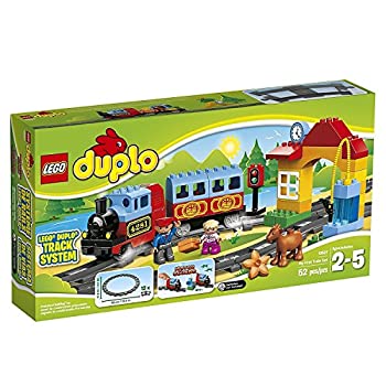 【中古】【非常に良い】LEGO Duplo My First Train Set Kids Building Playset | 10507 by LEGO