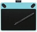 【中古】【非常に良い】ワコム Intuos Draw【旧モデル】ペン入力専用 お絵描き入門モデル Sサイズ ミントブルー CTL-490/B0