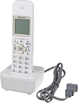 【中古】【非常に良い】パイオニア TF-EK35 デジタルコードレス増設子機 ホワイト TF-EK35-W