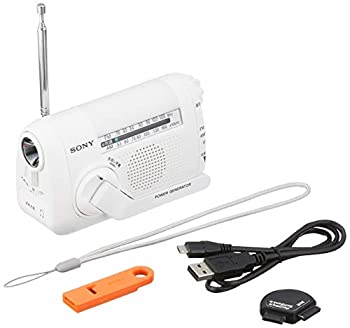 【中古】【非常に良い】ソニー SONY ポータブルラジオ ICF-B09 : FM/AM/ワイドFM対応 手回し充電対応 ホワイト ICF-B09 W 【中古】【非常に良い】ソニー SONY ポータブルラジオ ICF-B09 : FM/AM/ワイドFM対応 手回し充電対応 ホワイト ICF-B09 W