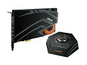【中古】【非常に良い】ASUSTek ハイレゾ対応 STRIXゲーミング サウンドカード PCI-E コントロールボックス付属 24bit/192kHz STR...