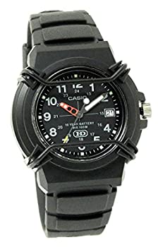 【中古】【非常に良い】カシオ CASIO QUARTZ クオーツ メンズ 腕時計 HDA-600B-1B ブラック [並行輸入品](2)