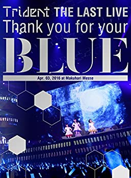 【中古】Trident THE LAST LIVE 「Thank you for your “BLUE"@幕張メッセ」 [Blu-ray]