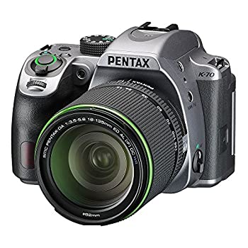 【中古】【非常に良い】PENTAX デジタル一眼レフカメラ K-70 DA18-135mmWRレンズキット シルキーシルバー 防塵 防滴 -10℃耐寒 高感度 アウトドア 防滴レンズセット 169