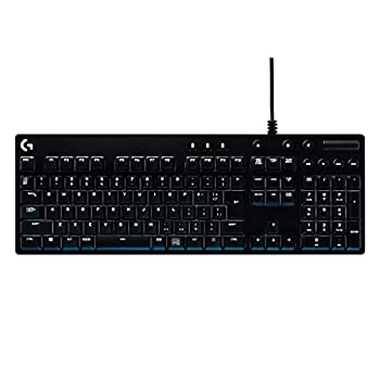 【中古】Logicool G ゲーミングキーボード 有線 G610 ブラック メカニカルキーボード 青軸 日本語配列 専用メディアコントロール カスタムボタンマクロ G 【中古】Logicool G ゲーミングキーボード 有線 G610 ブラック メカニカルキーボード 青軸 日本語配列 専用メディアコントロール カスタムボタンマクロ G