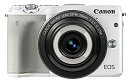 【中古】【非常に良い】Canon ミラーレス一眼カメラ EOS M3(ホワイト)・クリエイティブマクロ レンズキット EF-M28mm F3.5 IS STM付属 EOSM3WH-CMLK(2)