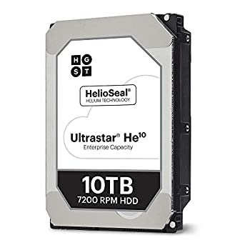 【中古】【非常に良い】HGST Ultrastar he10?huh721010aln600?10?TB 3.5?"内蔵ハードドライブ