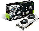 【中古】ASUS NVIDIA GeForce GTX1070搭載ビデオカード オーバークロック メモリ8GB DUAL-GTX1070-O8G
