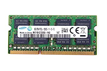 【中古】Samsungメモリ8?GB 2rx8?pc3l-12800s-11???13-f3?Ram m471b1g73eb0-yk0