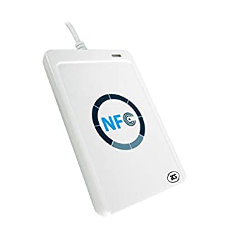 【中古】【非常に良い】NFC acr122u RFID非接触型スマートリーダー&ライター/ USB + SDK + Mifare ICカード???by Pac Supplies Usa 。