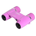 【中古】TRAIL 双眼鏡 トレイル 7×18DH 7倍 口径18mm フリーフォーカス 軽量タイプ ピンク TLF-0718DFPK(2)