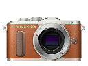 【中古】【非常に良い】OLYMPUS ミラーレス一眼 E-PL8 ボディー ブラウン