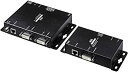 【中古】サンワサプライ PoE対応DVIエクステンダー(セットモデル) VGA-EXDVPOE(2)