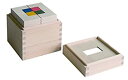 【中古】マストロ・ジェッペット 木のおもちゃ 積み木 CUBICOLO QUADRO(クビコロ/クアドロ)(3)