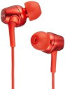 【中古】【非常に良い】ソニー SONY イヤホン MDR-EX255AP : カナル型 リモコン・マイク付き レッド MDR-EX255AP R