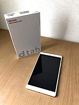 【中古】dtab Compact d-01J (ゴールド) 【中古】dtab Compact d-01J (ゴールド)