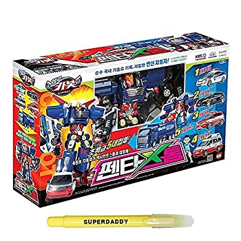 【中古】【非常に良い】Sonokong Hello Carbot Pentastorm [孫悟空] ハロー カーボット 変身ロボットペンタストーム/ 韓国アニメーション 5段合体 変身 ロボット[並行輸