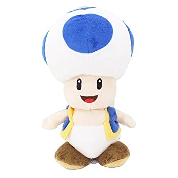 【中古】【非常に良い】【スーパーマリオ】[AC31]ぬいぐるみ／S（あおキノピオ）★オールスターコレクション第2弾★[530318]