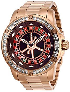 【中古】【非常に良い】Invicta Men's 28714 Specialty Automatic 3 Hand Black Red Green Brown Rose Gold Dial Watch 【中古】【非常に良い】Invicta Men's 28714 Specialty Automatic 3 Hand Black Red Green Brown Rose Gold Dial Watch