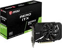 【中古】【非常に良い】MSI GeForce GTX 1660 AERO ITX 6G OC グラフィックスボード VD6919