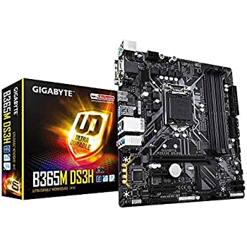 【中古】【非常に良い】GIGABYTE ギガバイト B365M DS3H M-ATX マザーボード [Intel B365チップセット搭載] MB4772