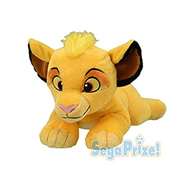 【中古】【非常に良い】ライオン・キング シンバ メガジャンボ寝そべりぬいぐるみ