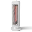 【中古】【非常に良い】アイリスオーヤマ 電気ストーブ 速暖 縦型 首振り70度 転倒時電源OFF 400W/800W 2段階切替 ブラックコートヒーター ホワイ...