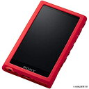 【中古】ソニー SONY ウォークマン純正アクセサリー NW-A100シリーズ専用 シリコンケース レッド CKM-NWA100 R